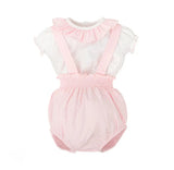 Babidu Frilled Collar Romper Set 43219