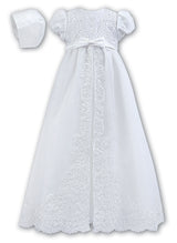 Sarah Louise Christening Robe With Matching Bonnet 001165