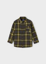 Mayoral Boys Fleece Checked Overshirt 4183