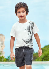 Mayoral Boys Charcoal Soft Shorts 3251