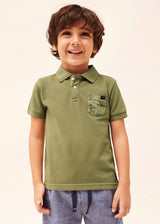Mayoral Boys Olive Polo 3149
