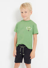 Mayoral Boys Black Bermuda Shorts 3233