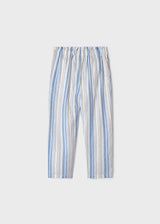Mayoral Girls Striped 3/4 Trousers 3505