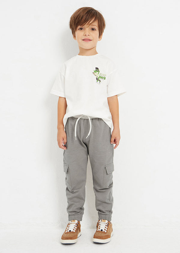 Mayoral Boys Fossil Cargo Joggers 3520