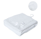 Soft Touch Chevron Knit with Sherpa fleece backed blanket FBP202