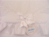Kinder Doby Spot Lace Pram Set
