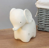 Bambino By Juliana White Resin Elephant Bank