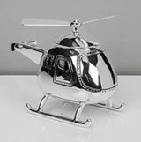 Bambino By Juliana Silver Plated Helicopter Bank
