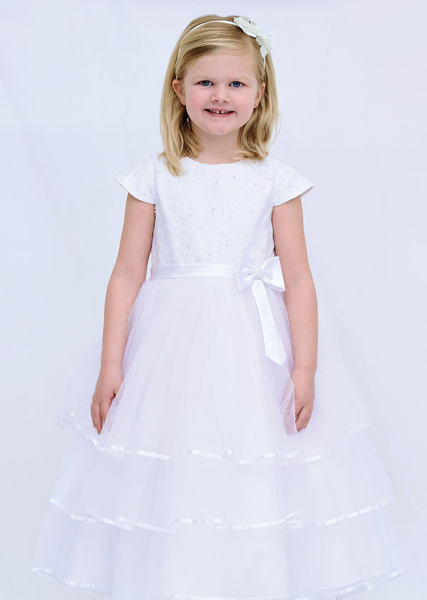 Sarah Louise Special Occasion Ballerina Length Dress 070122 - Pre-Order
