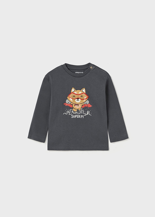 Mayoral Toddler Boy's Super Fox Long Sleeve Top 2025