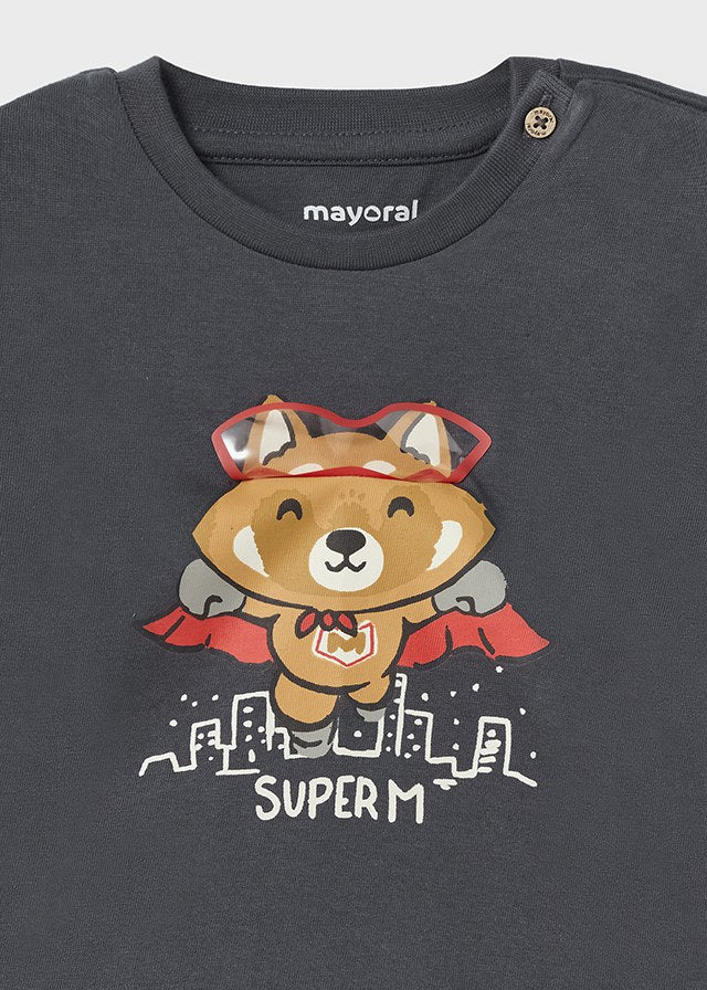 Mayoral Toddler Boy's Super Fox Long Sleeve Top 2025