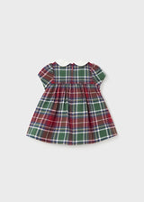 Mayoral Baby Girl's Plaid Smocked Dress 2864