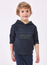Mayoral Boy's "Find Your Way" Hoodie 4428