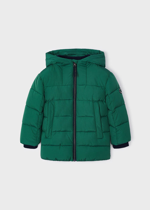 Mayoral Boys Green Quilted Jacket 4440