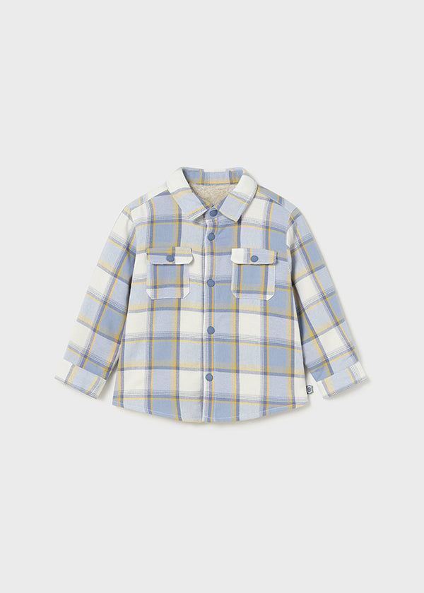 Mayoral Toddler Boys Glacial Check Over Shirt 2187