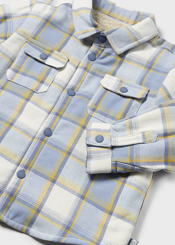 Mayoral Toddler Boys Glacial Check Over Shirt 2187