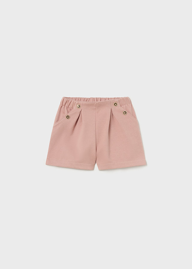 Mayoral Toddler Girls Pink Twill Shorts 2252