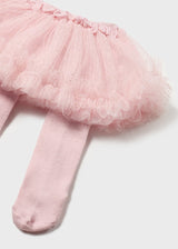 Mayoral Baby Girls Body, Tulle Skirt & Tights Set With Headband 2814