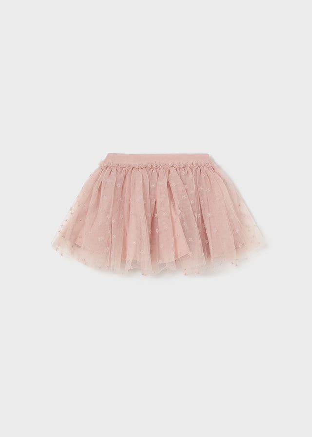 Mayoral Toddler Girls Pink Tulle Skirt 2901