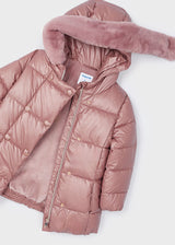 Mayoral Girls Rose Pearl Hooded Jacket 4489