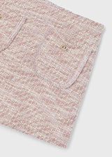 Mayoral Girls Pink Boucle Skort 4908