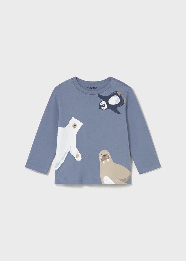 Mayoral Toddler Boys Long Seleve T 2061