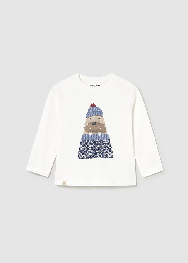 Mayoral Toddler Boys Walrus Long Sleeve T 2070