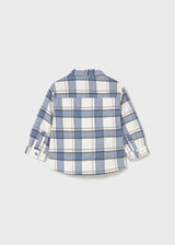 Mayoral Toddler Boys Iceberg Check Fleece Lined Overshirt 2104