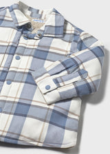 Mayoral Toddler Boys Iceberg Check Fleece Lined Overshirt 2104