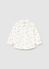 Mayoral Toddler Boys Car Print Long Sleeve T 2107