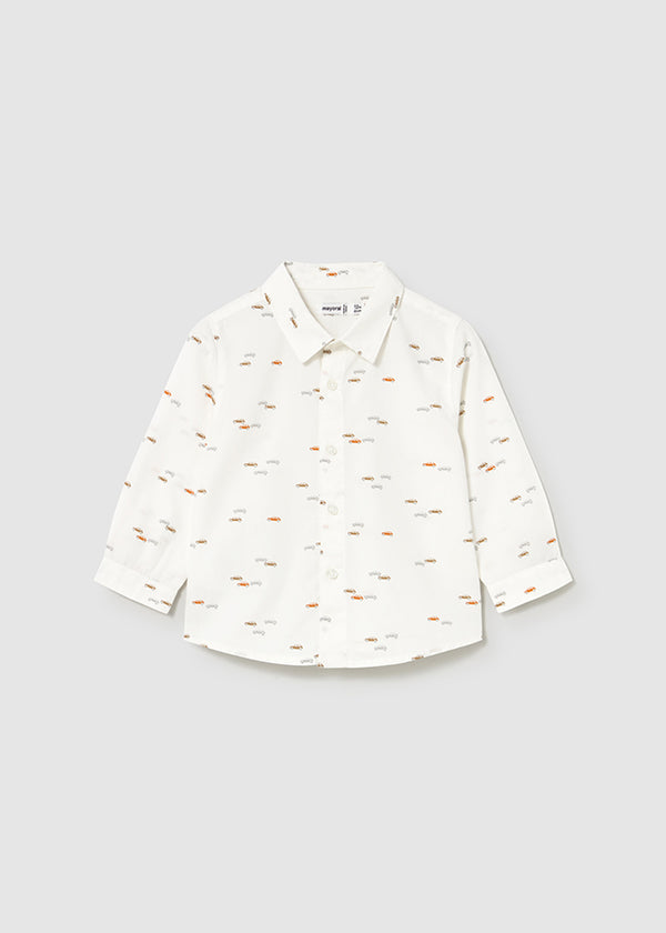 Mayoral Toddler Boys Car Print Long Sleeve T 2107