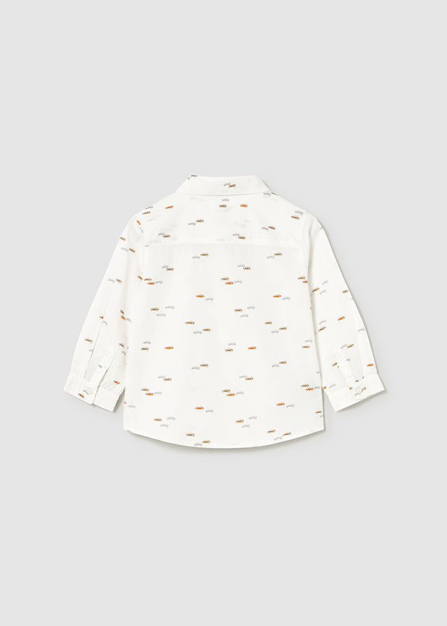 Mayoral Toddler Boys Car Print Long Sleeve T 2107