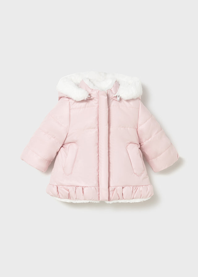 Mayoral Baby Girls Reversible Coat 2404