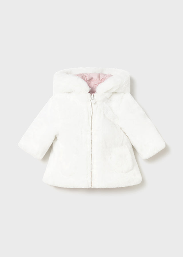 Mayoral Baby Girls Reversible Coat 2404