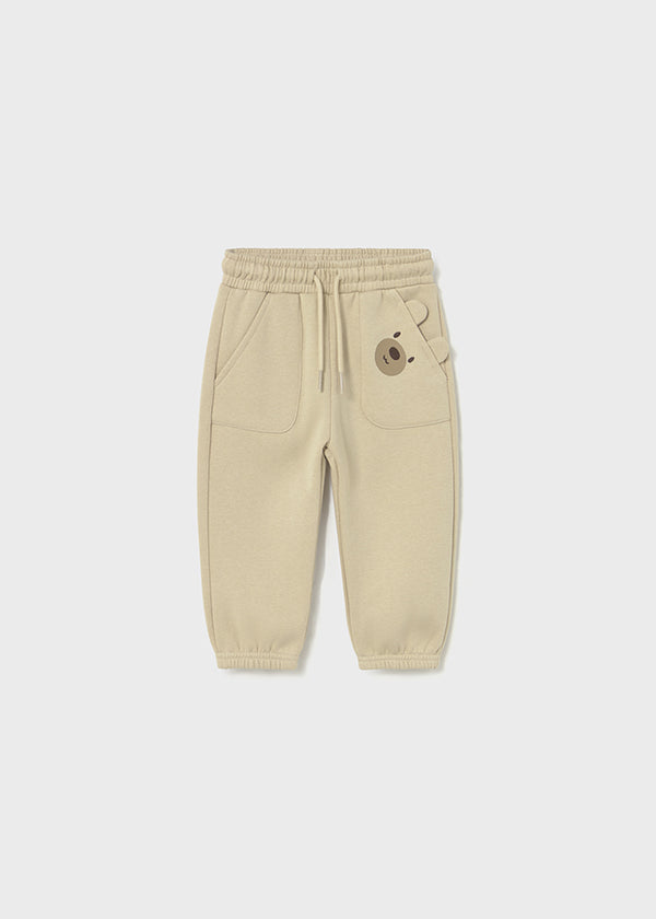 Mayoral Toddler Boys Bear Motif Joggers 2504