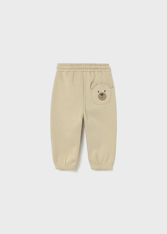 Mayoral Toddler Boys Bear Motif Joggers 2504