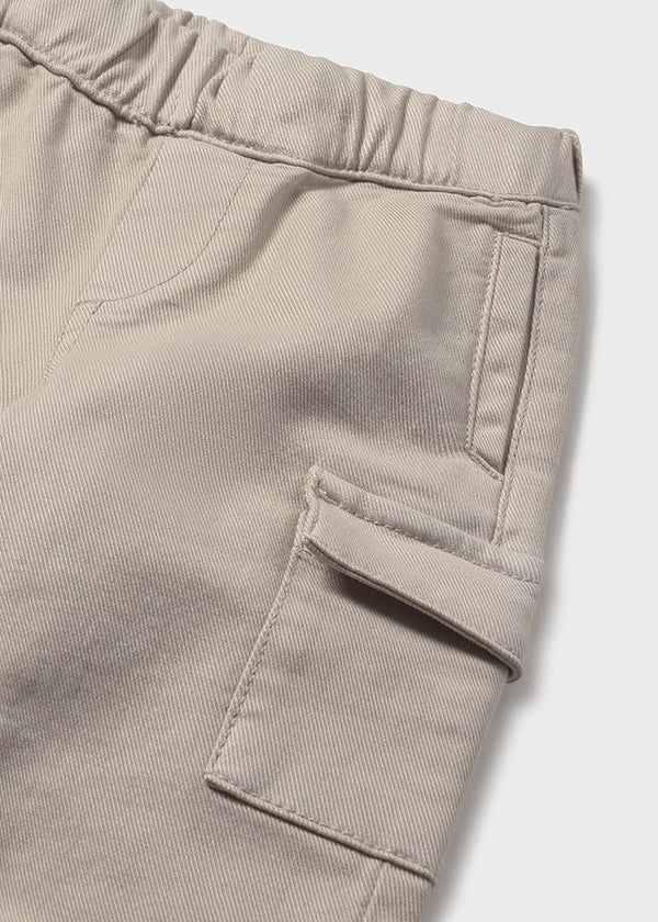 Mayoral Toddler Boys Taupe Cargo Joggers 2506