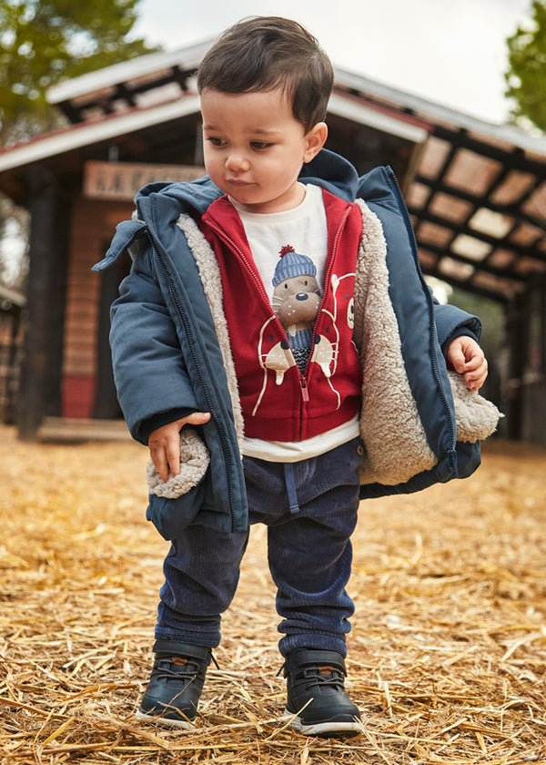 Mayoral Toddler Boys Navy Knit Joggers 2510