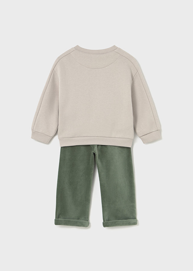 Mayoral Toddler Boys Corduroy Trouser Set 2513