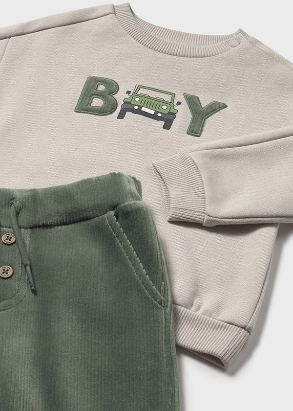Mayoral Toddler Boys Corduroy Trouser Set 2513