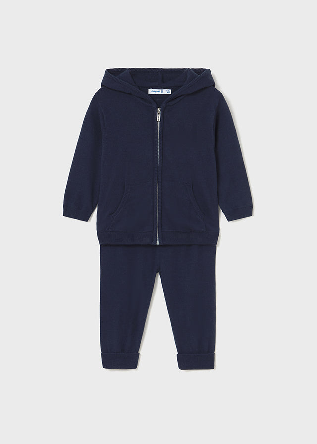Mayoral Toddler Boys Navy Hooded Jog Set 2514