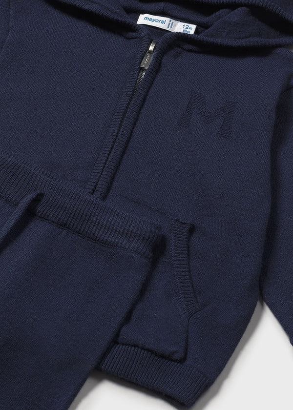 Mayoral Toddler Boys Navy Hooded Jog Set 2514