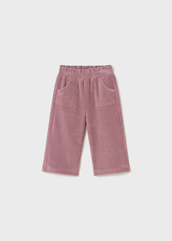 Mayoral Toddler Girls Pink Corduroy Trousers 2590