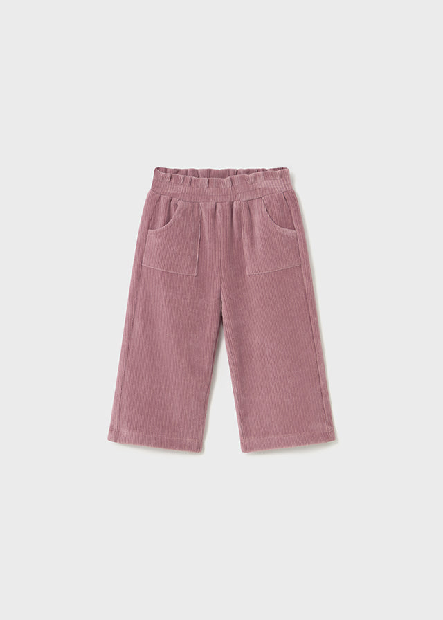 Mayoral Toddler Girls Pink Corduroy Trousers 2590