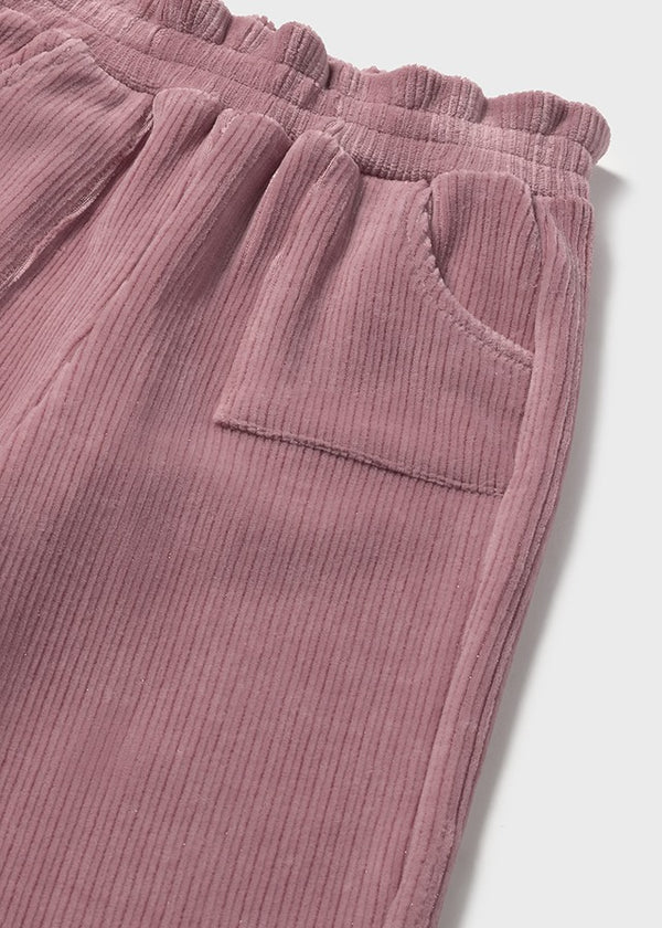Mayoral Toddler Girls Pink Corduroy Trousers 2590