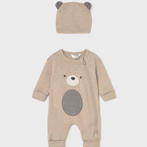 Mayoral Bear All In One & Hat 2613