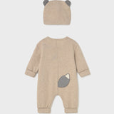 Mayoral Baby Boys Bear All In One & Hat 2613