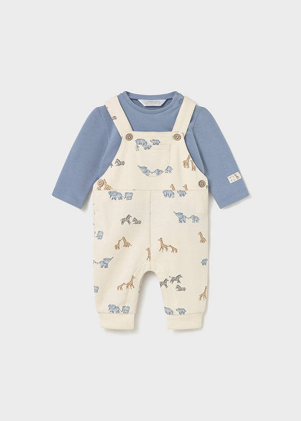 Mayoral Baby Boys Animal Dungaree Set 2618