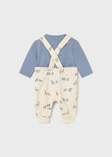 Mayoral Baby Boys Animal Dungaree Set 2618