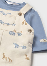 Mayoral Baby Boys Animal Dungaree Set 2618